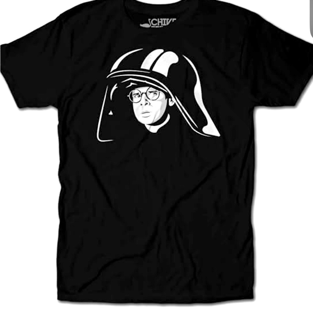The Chive Tee Spaceballs “Dark Helmet” Graphic T-Shirt Size Large Rick Moranis